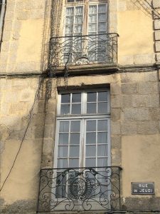 Balcons en fer forgé d'Alençon
